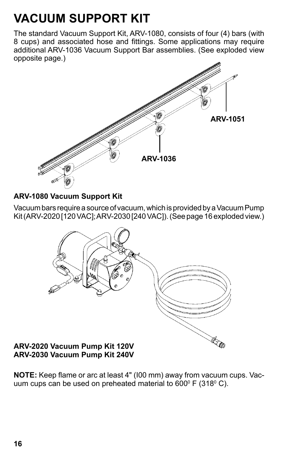 Vacuum support kit | BUG-O Systems DC IV v.2 User Manual | Page 16 / 22