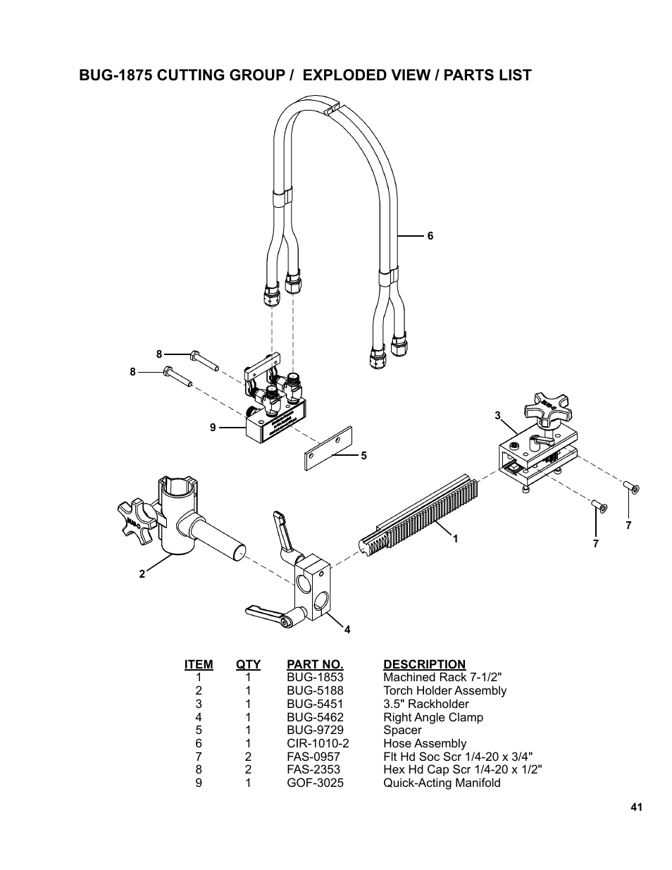 BUG-O Systems UNI-BUG III User Manual | Page 41 / 44