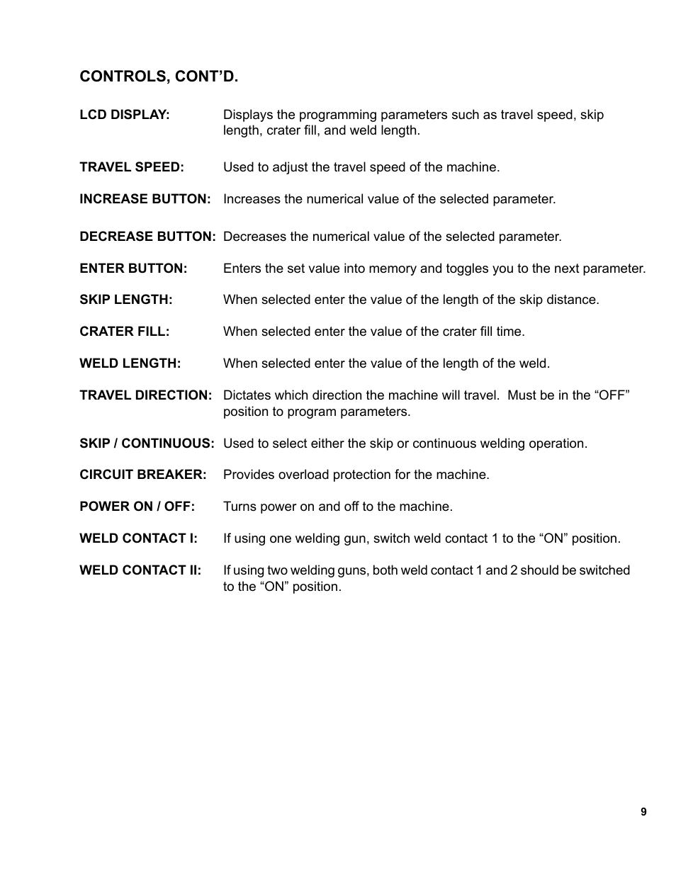 BUG-O Systems UNI-BUG III User Manual | Page 9 / 44