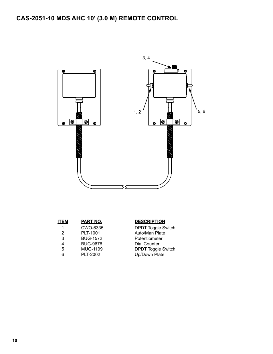 BUG-O Systems CAS-2050 User Manual | Page 10 / 20