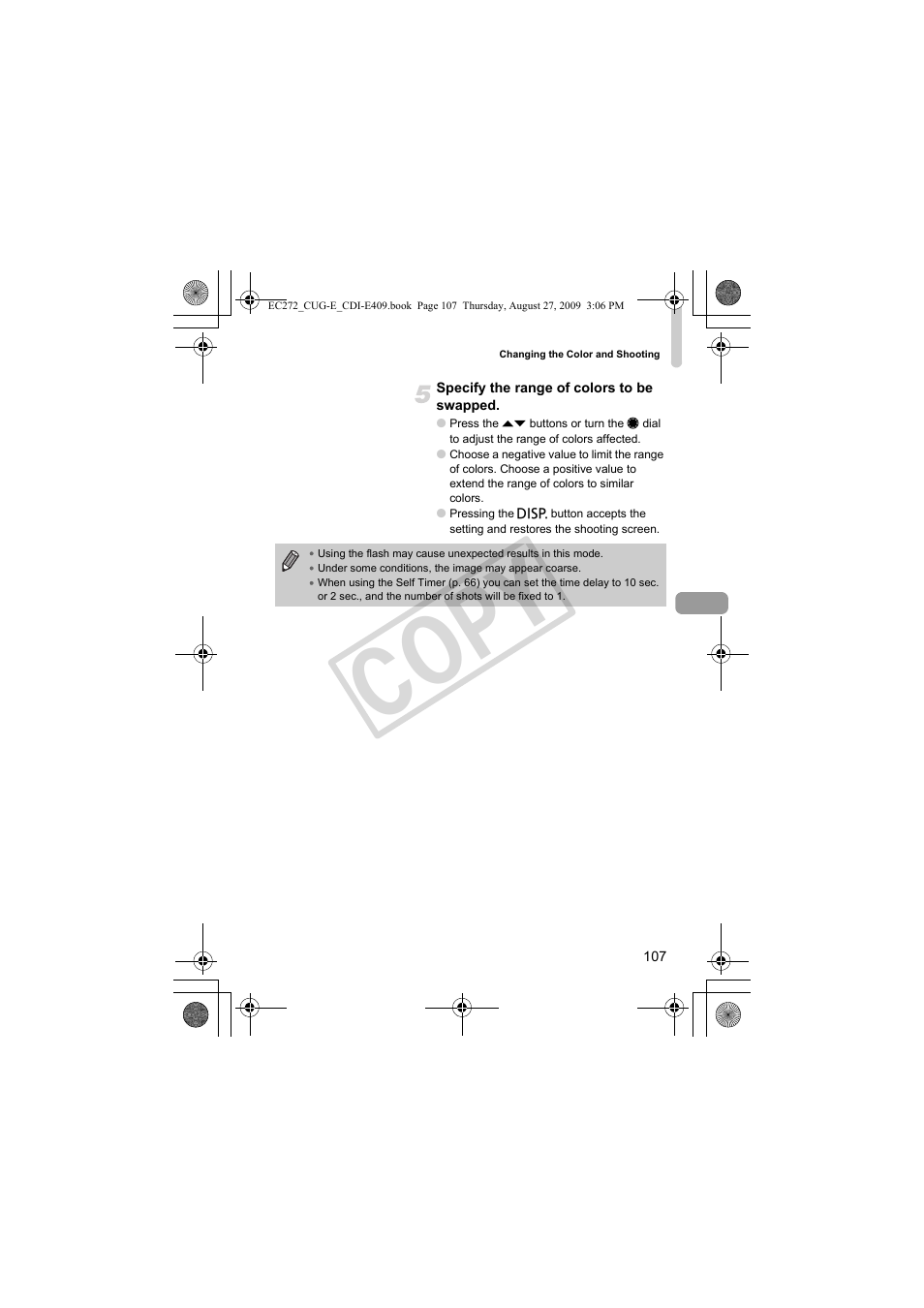 Co py | Canon Battery Charger CB-2LY CDI-E409-020 User Manual | Page 107 / 179
