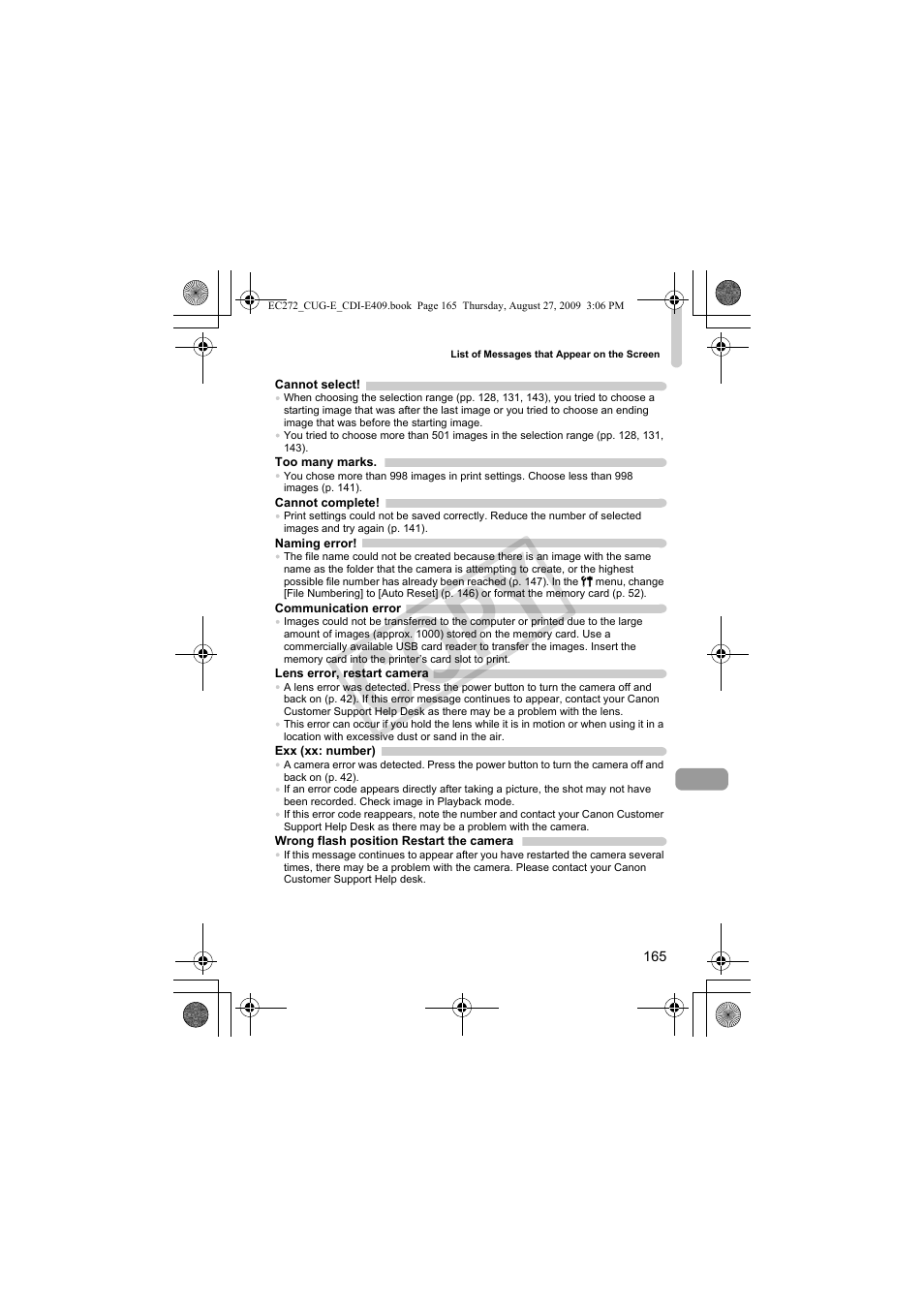 Co py | Canon Battery Charger CB-2LY CDI-E409-020 User Manual | Page 165 / 179