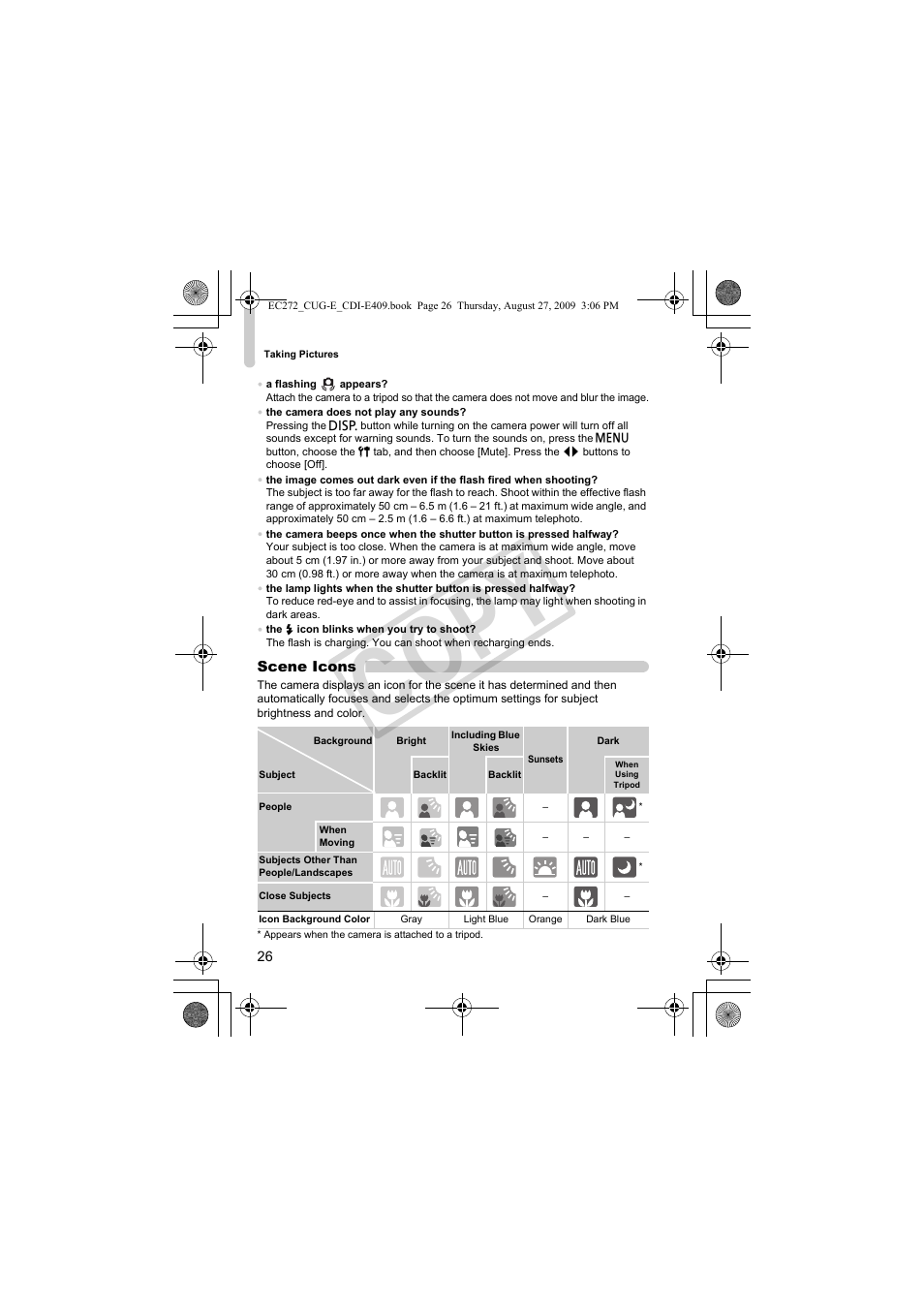 Co py | Canon Battery Charger CB-2LY CDI-E409-020 User Manual | Page 26 / 179