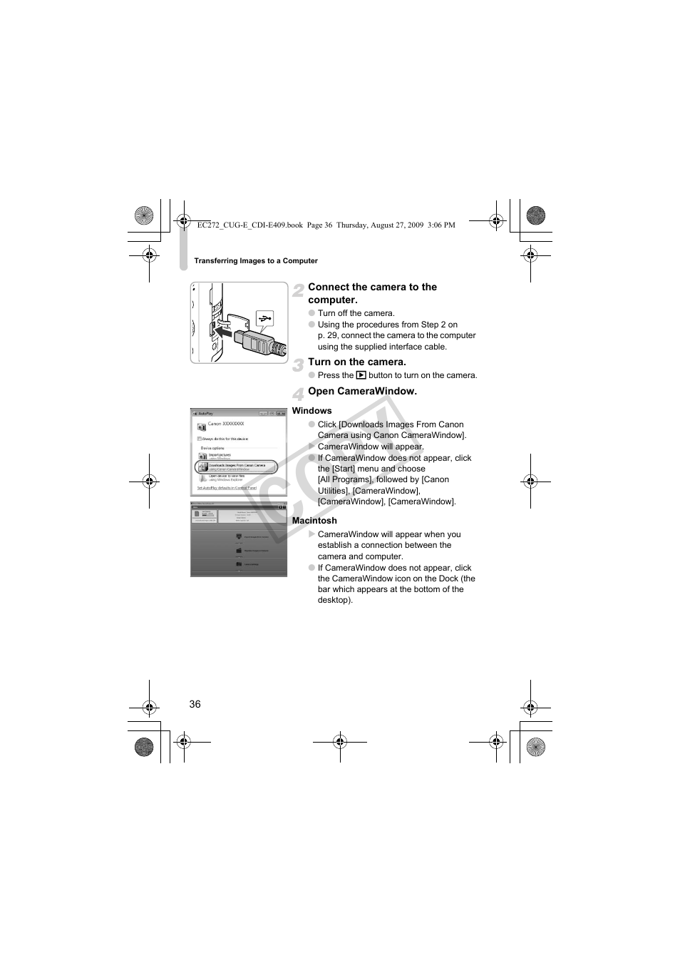 Co py | Canon Battery Charger CB-2LY CDI-E409-020 User Manual | Page 36 / 179