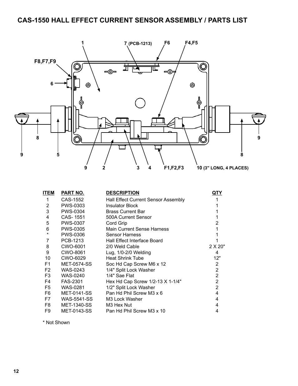 BUG-O Systems CAS-2060 User Manual | Page 12 / 20