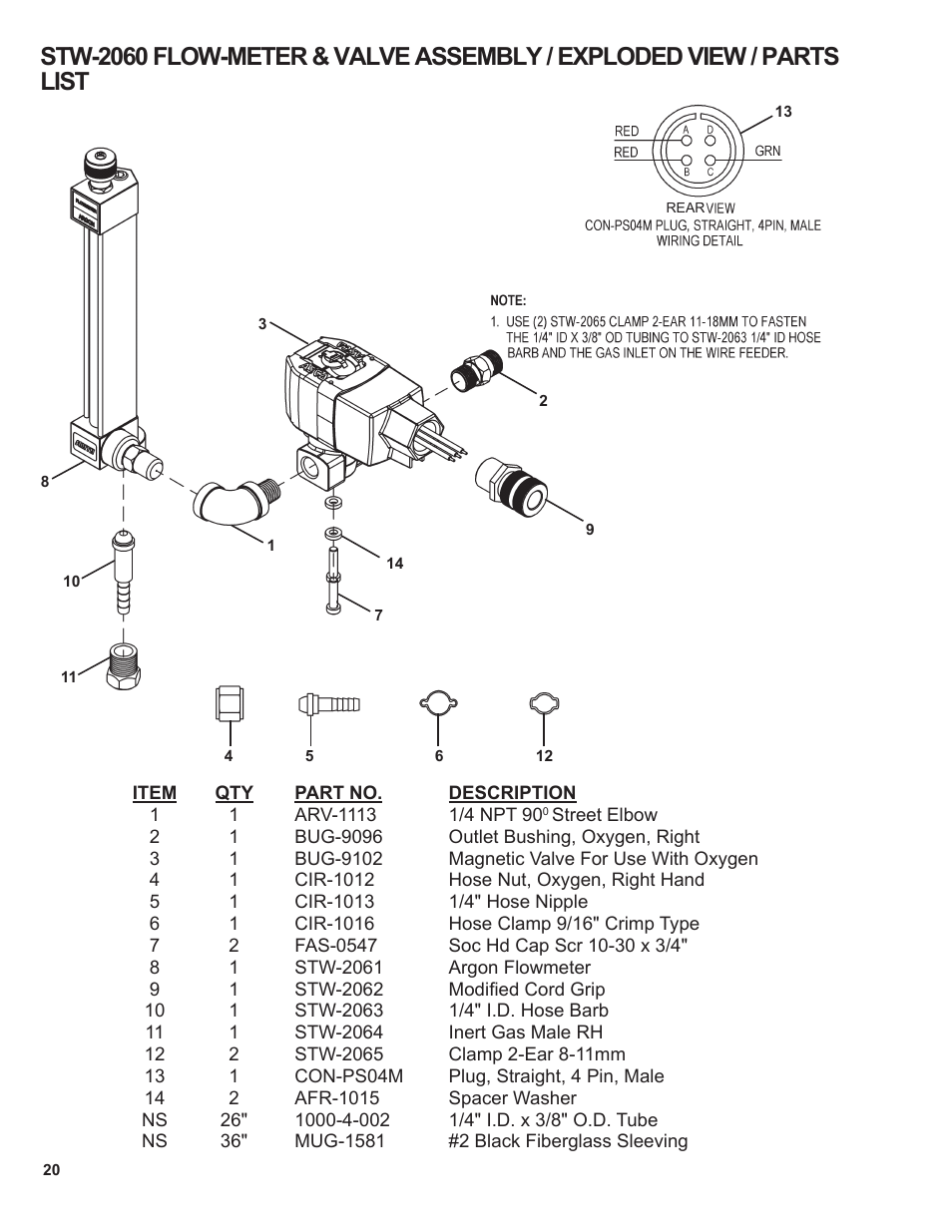 BUG-O Systems STW-3000 User Manual | Page 20 / 26