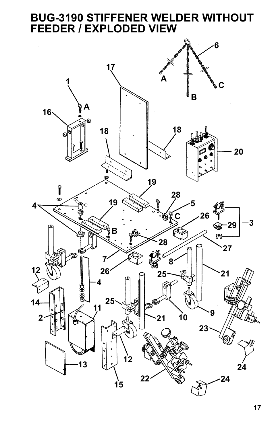 BUG-O Systems Stiffener Welder User Manual | Page 17 / 29