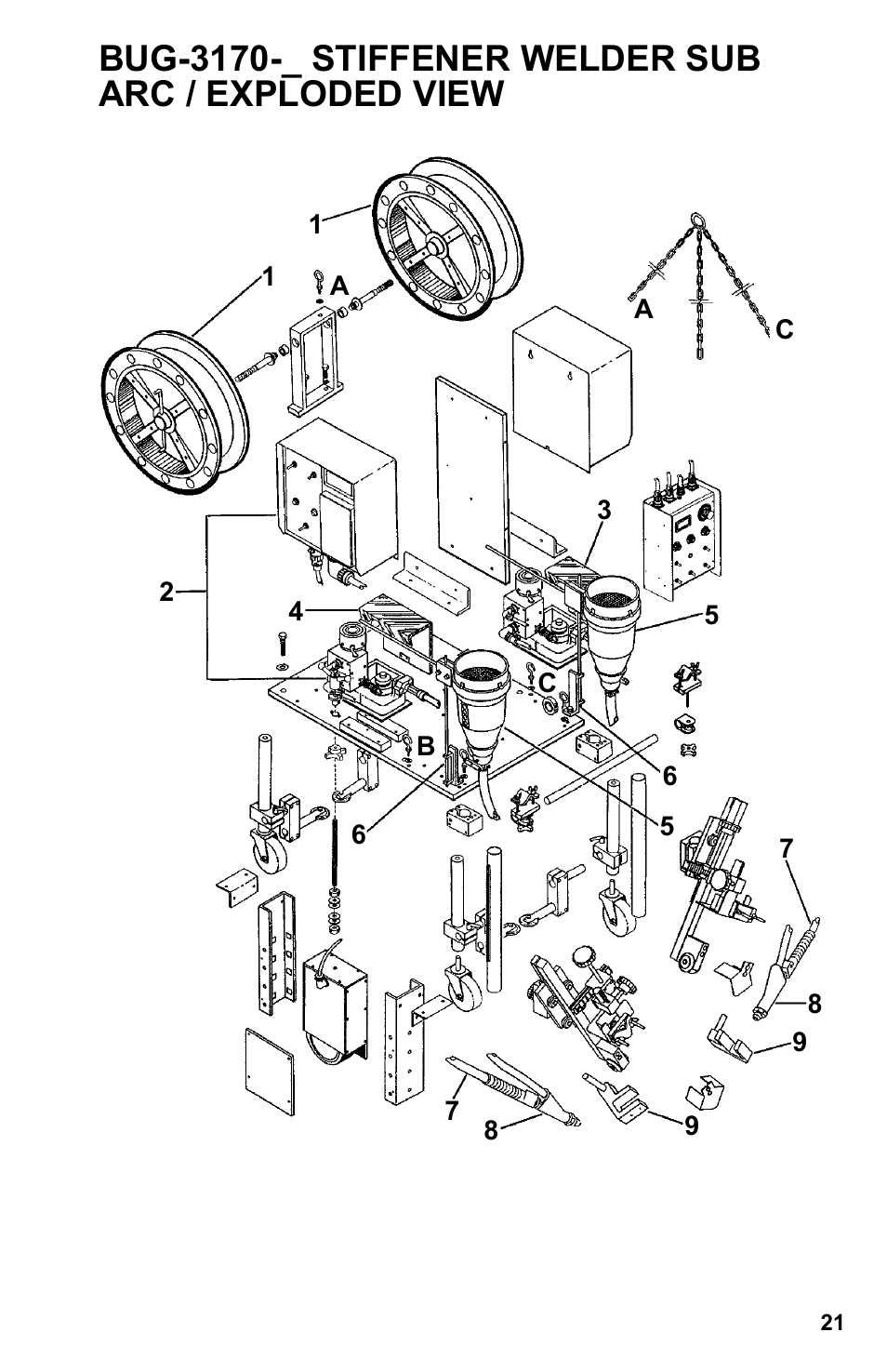 BUG-O Systems Stiffener Welder User Manual | Page 21 / 29