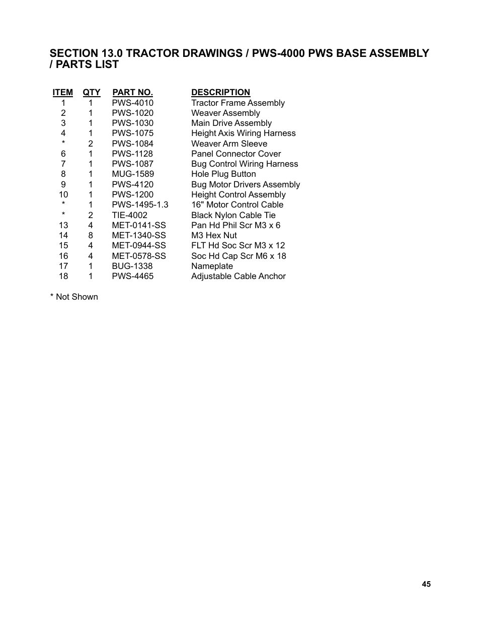 BUG-O Systems Piper-Plus User Manual | Page 45 / 107