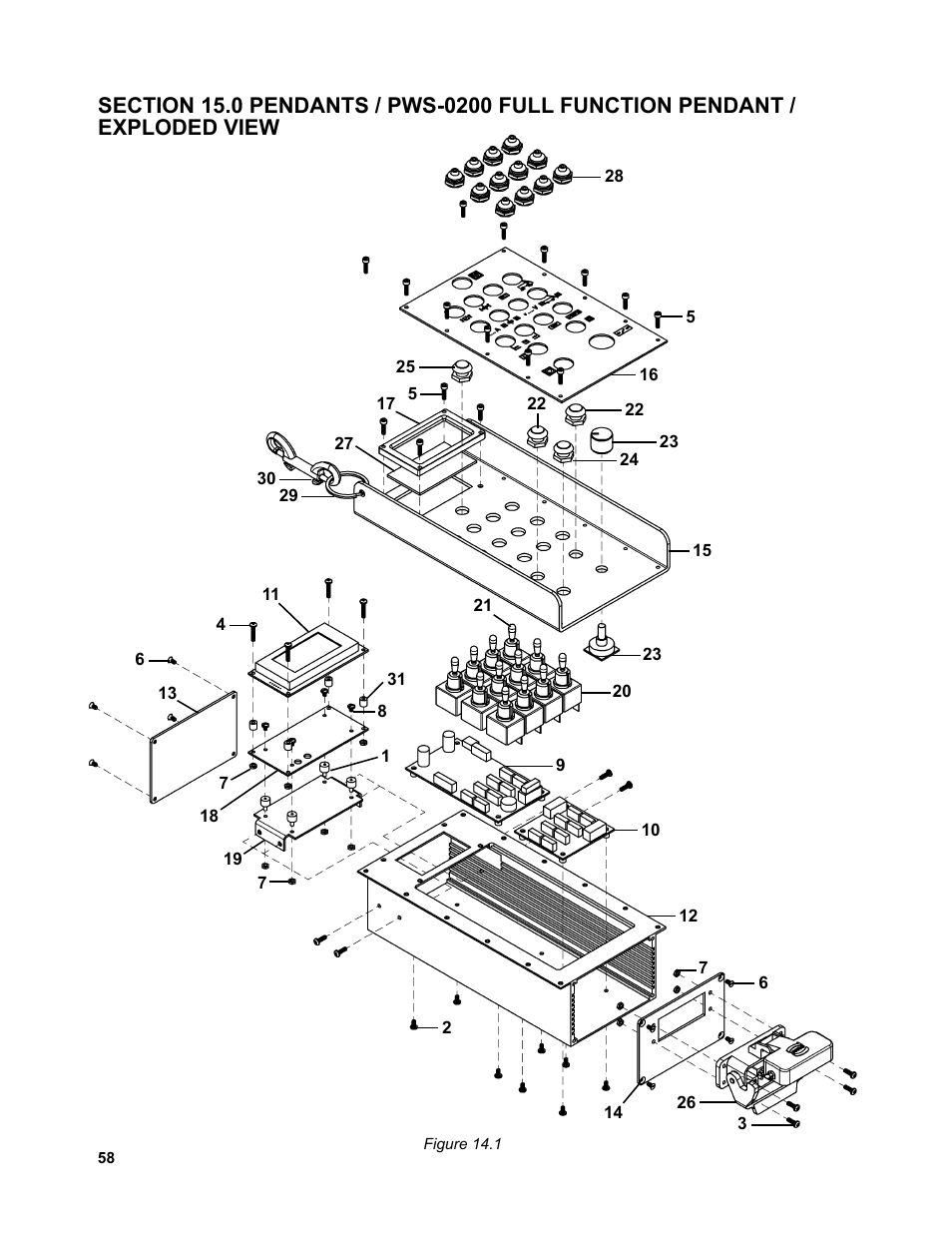 Section 15.0 pendants | BUG-O Systems Piper-Plus User Manual | Page 58 / 107