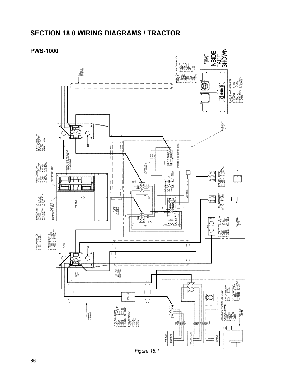 86 ......... wiring diagrams / tractor | BUG-O Systems Piper-Plus User Manual | Page 86 / 107