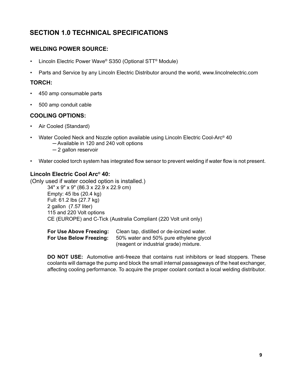 BUG-O Systems Piper-Plus User Manual | Page 9 / 107