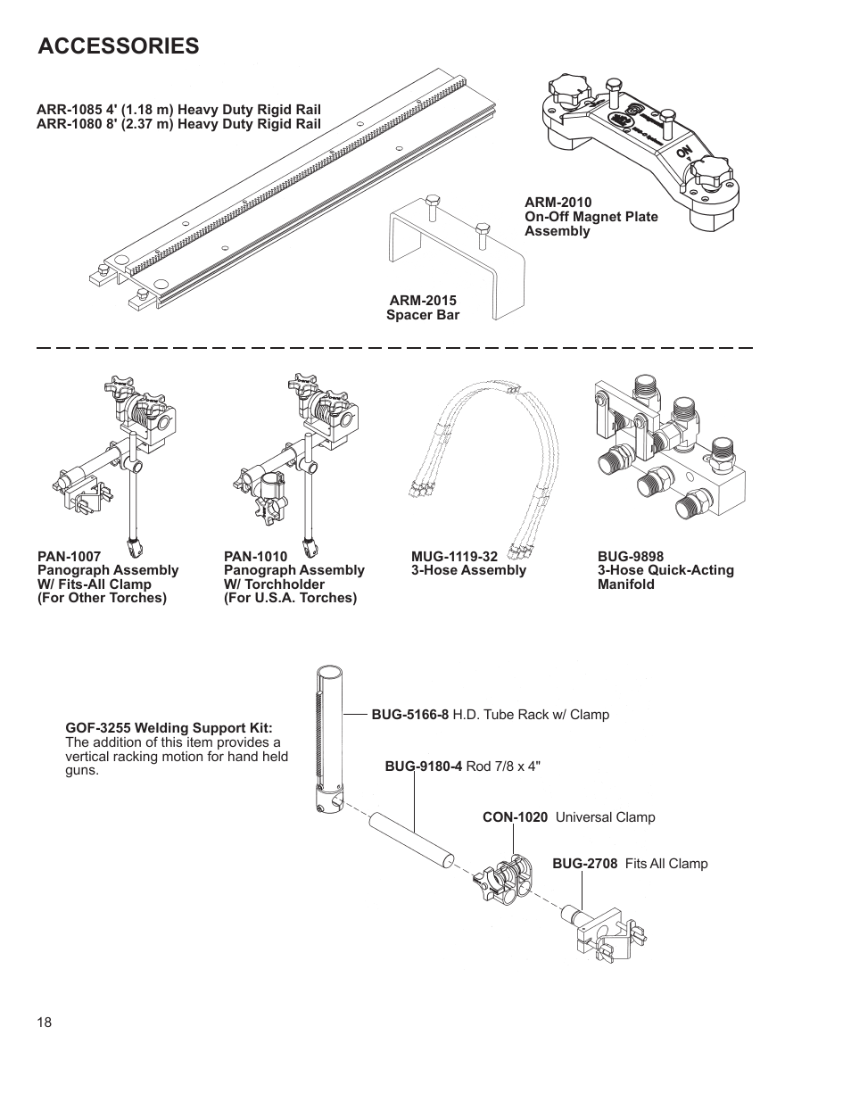Accessories | BUG-O Systems GO-FER III-OX User Manual | Page 18 / 22