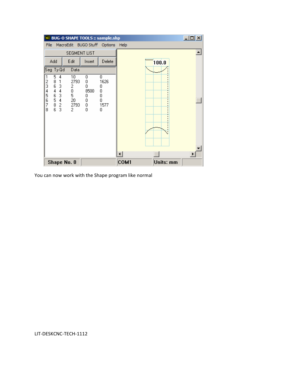 BUG-O Systems Programmable Shape Machine User Manual | Page 22 / 22