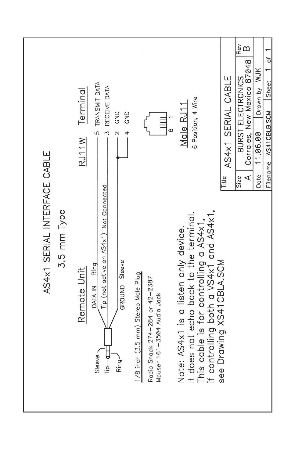 Burst Electronics AS4x1 User Manual | Page 8 / 12