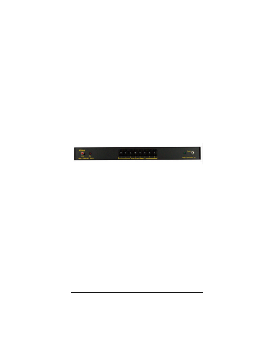 Burst Electronics AS8x8 User Manual | Page 4 / 12