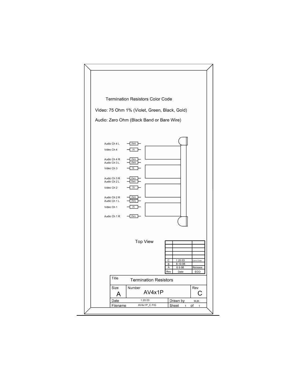 Burst Electronics AV4x1P User Manual | Page 6 / 8