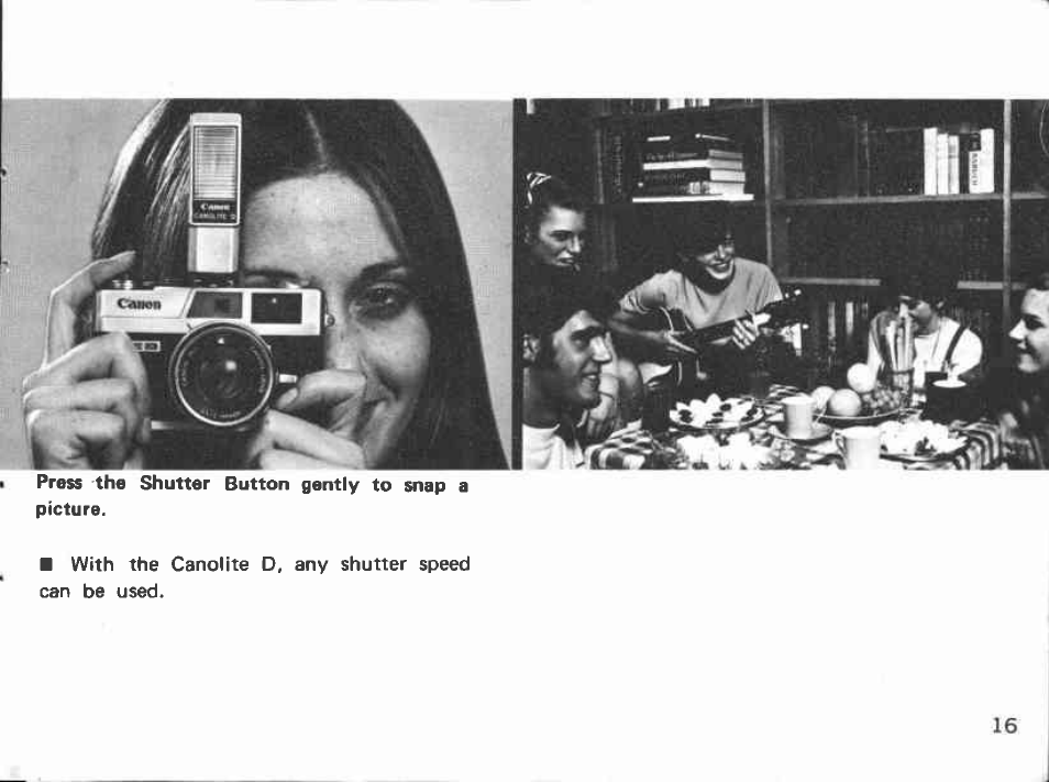 Pre-settings | Canon Canonet 17 User Manual | Page 17 / 50