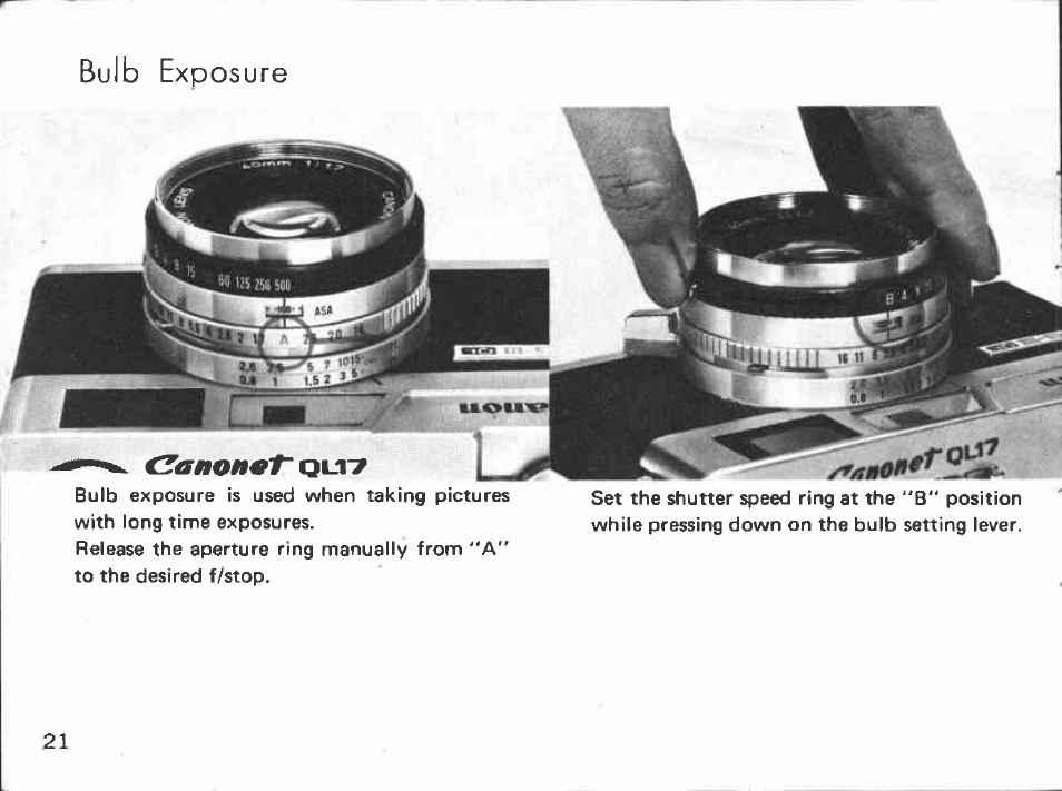 Canon Canonet 17 User Manual | Page 20 / 50