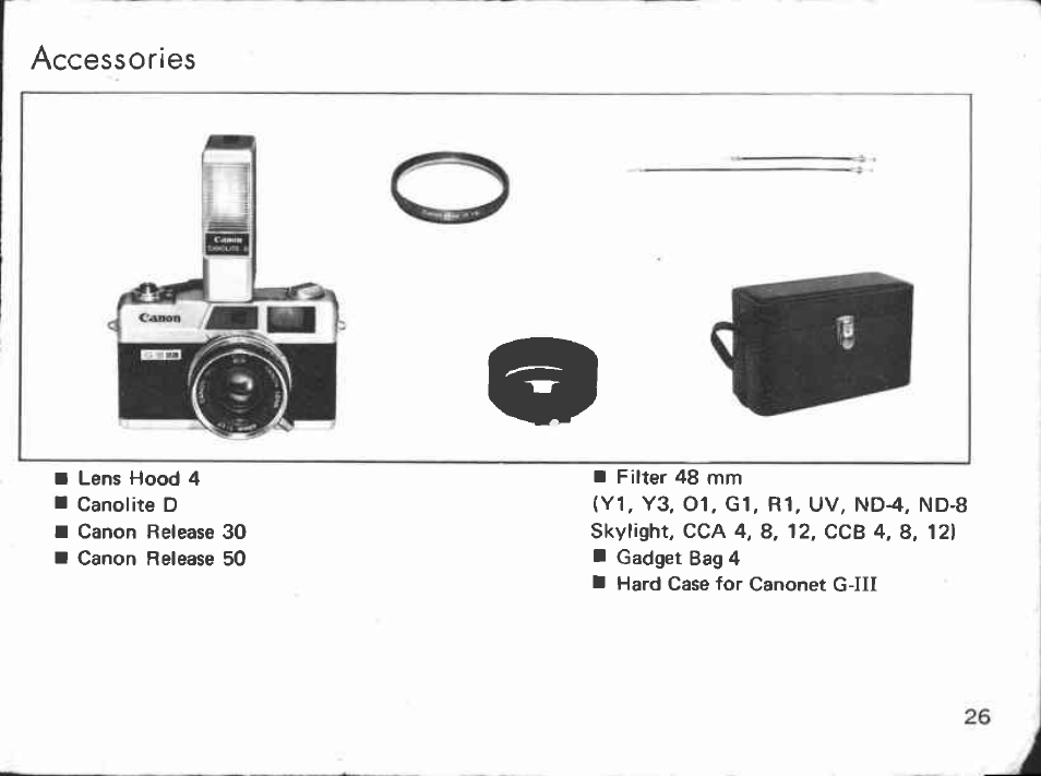 Canon Canonet 17 User Manual | Page 27 / 50