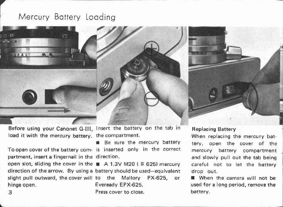 Canon Canonet 17 User Manual | Page 4 / 50