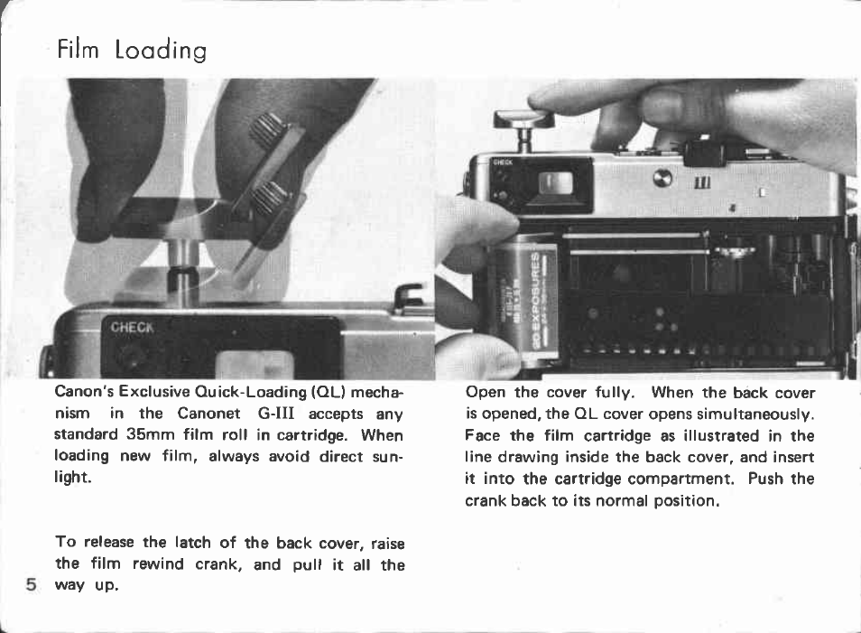 Canon Canonet 17 User Manual | Page 6 / 50