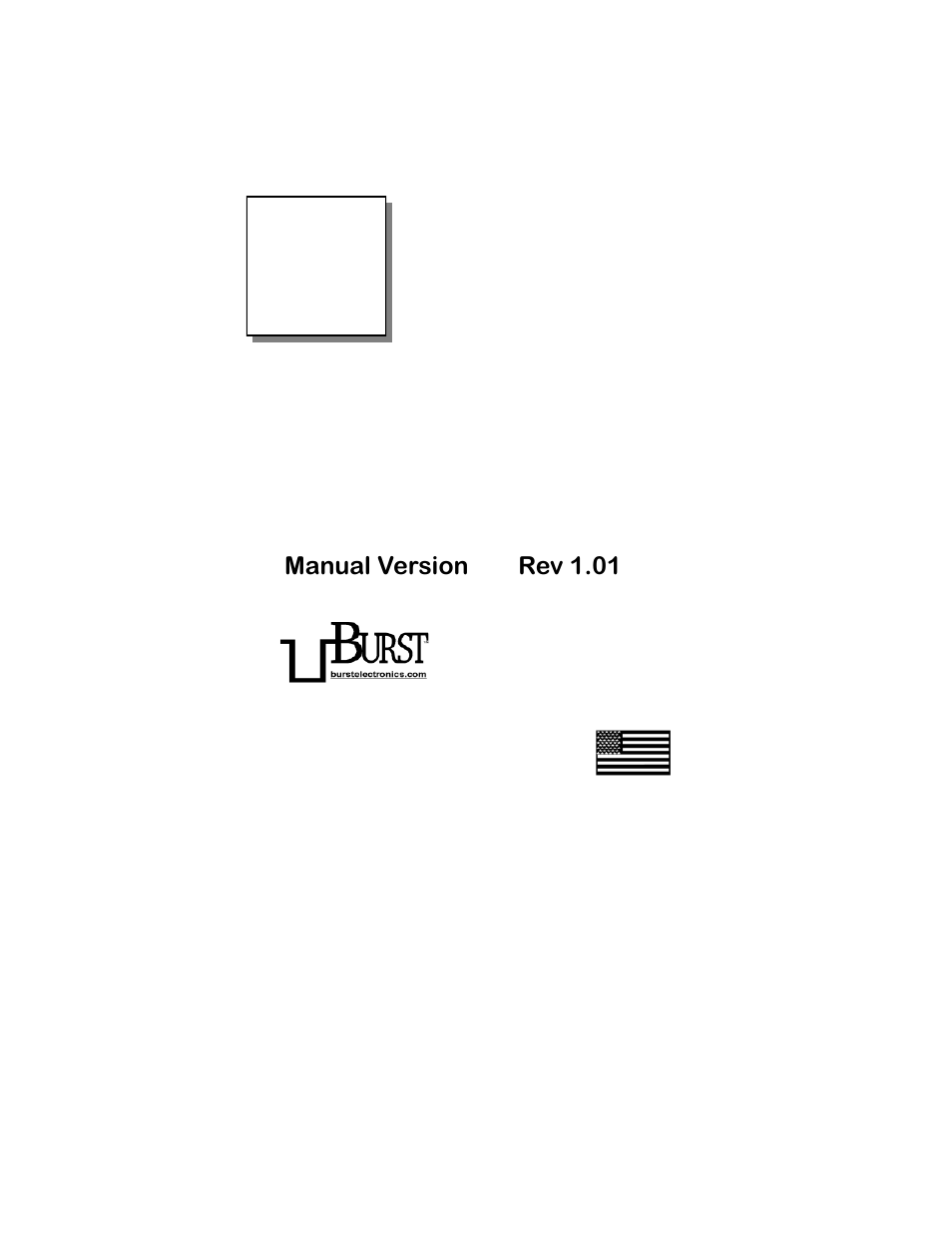 Burst Electronics HDA4 User Manual | 4 pages