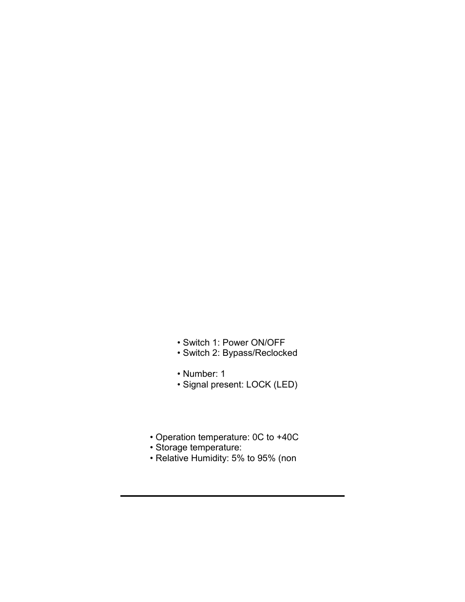 Specifications | Burst Electronics HDA4 User Manual | Page 4 / 4