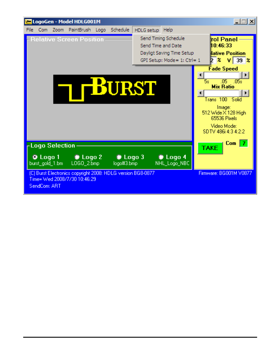 Burst Electronics HDLG User Manual | Page 30 / 37