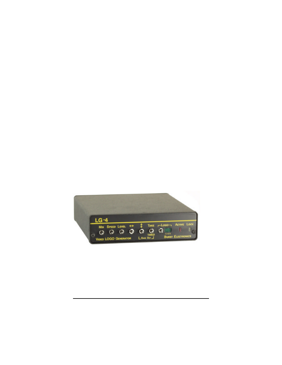 Burst Electronics LG-1 User Manual | Page 30 / 40