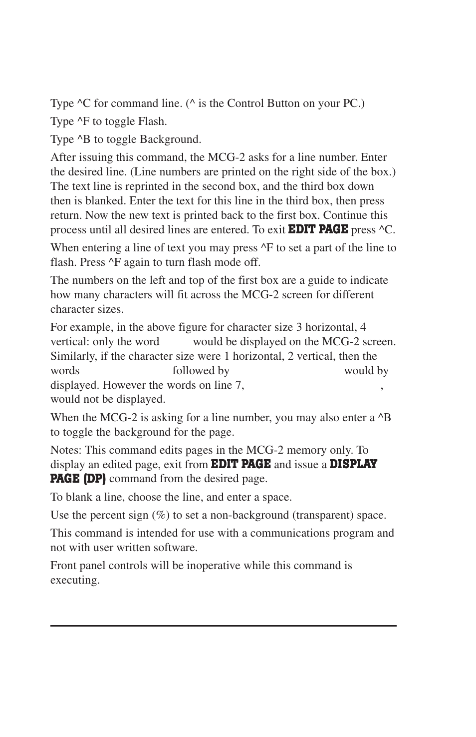 Burst Electronics MCG-2 User Manual | Page 29 / 61