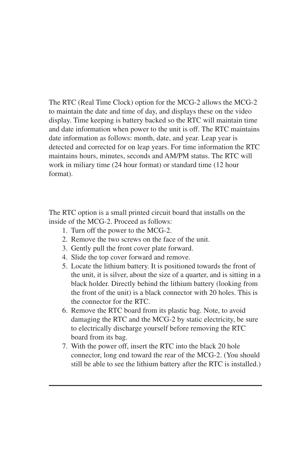 Burst Electronics MCG-2 User Manual | Page 52 / 61