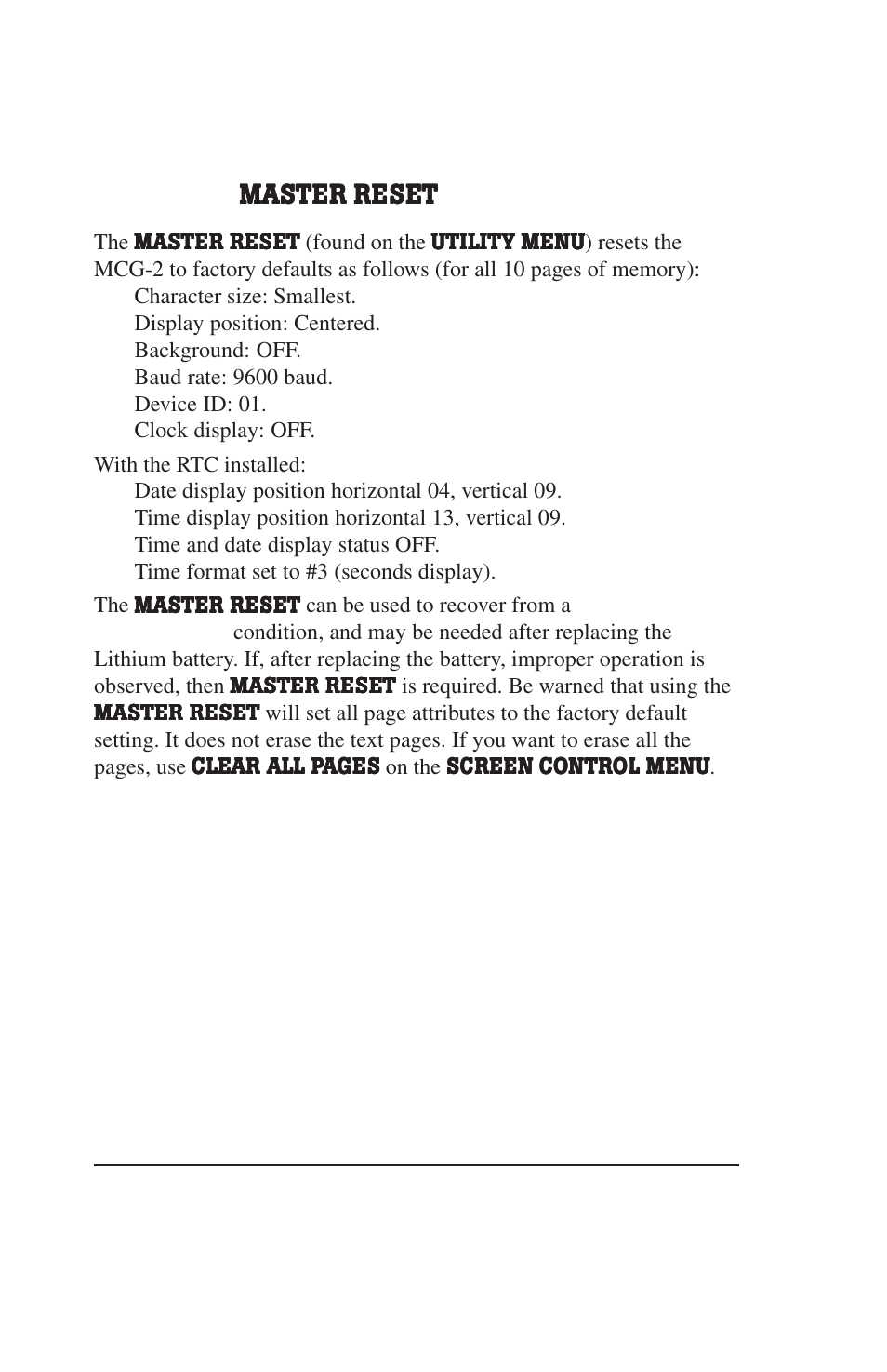 Burst Electronics MCG-2 User Manual | Page 55 / 61