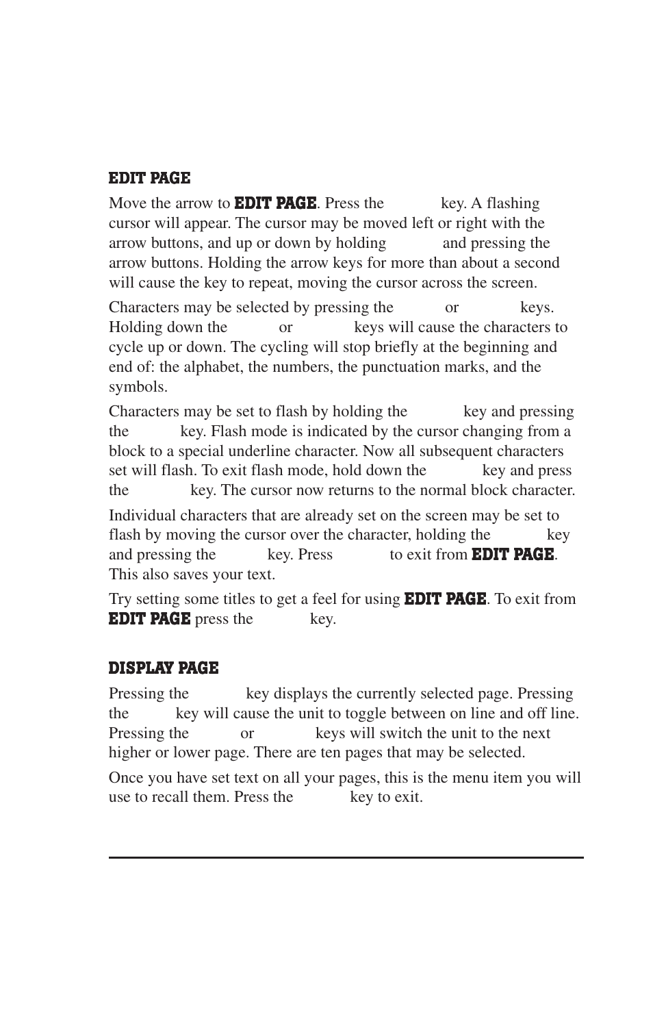 Main menu | Burst Electronics MCG-2 User Manual | Page 6 / 61