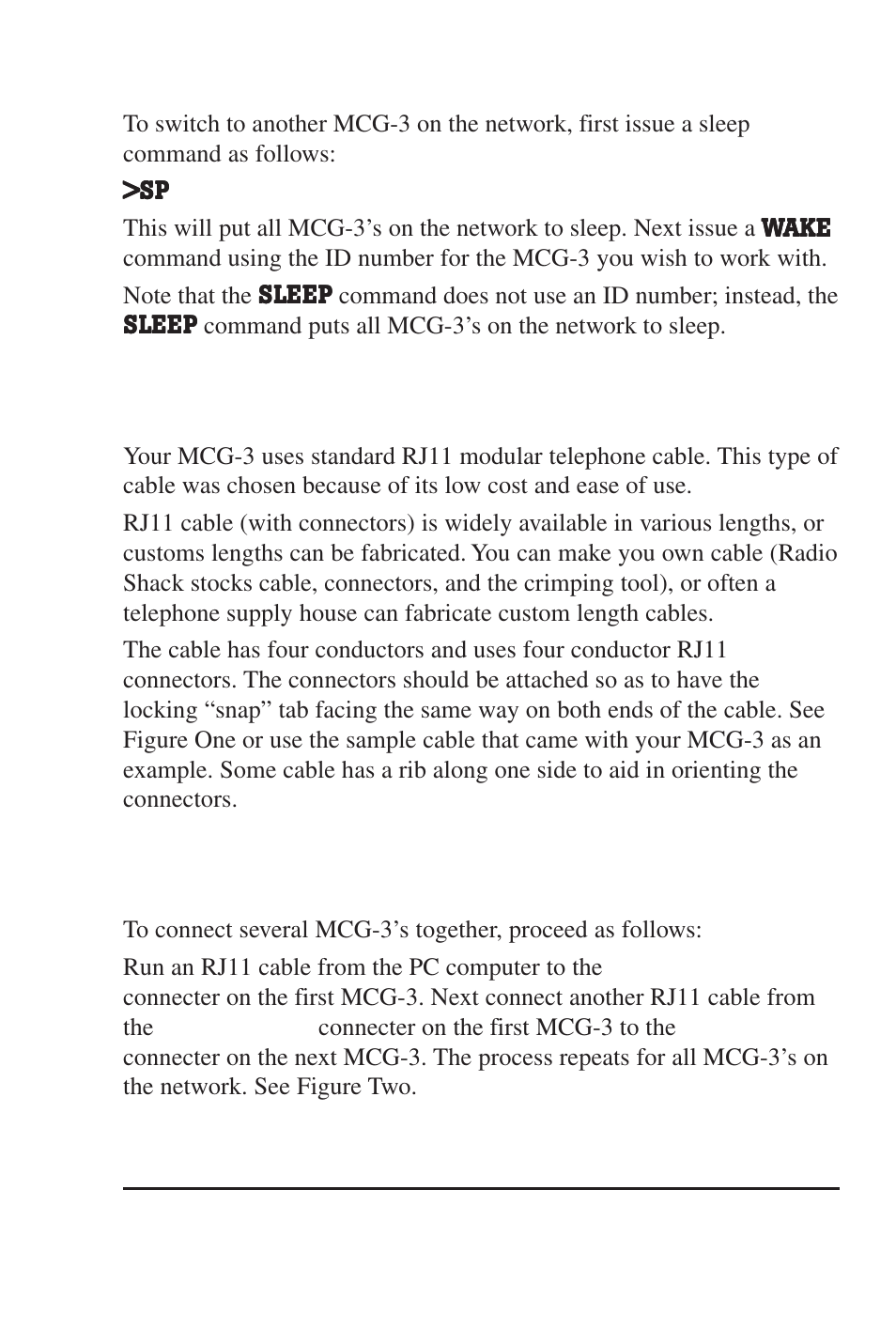 Connecting the mcg-3 | Burst Electronics MCG-3 User Manual | Page 15 / 71