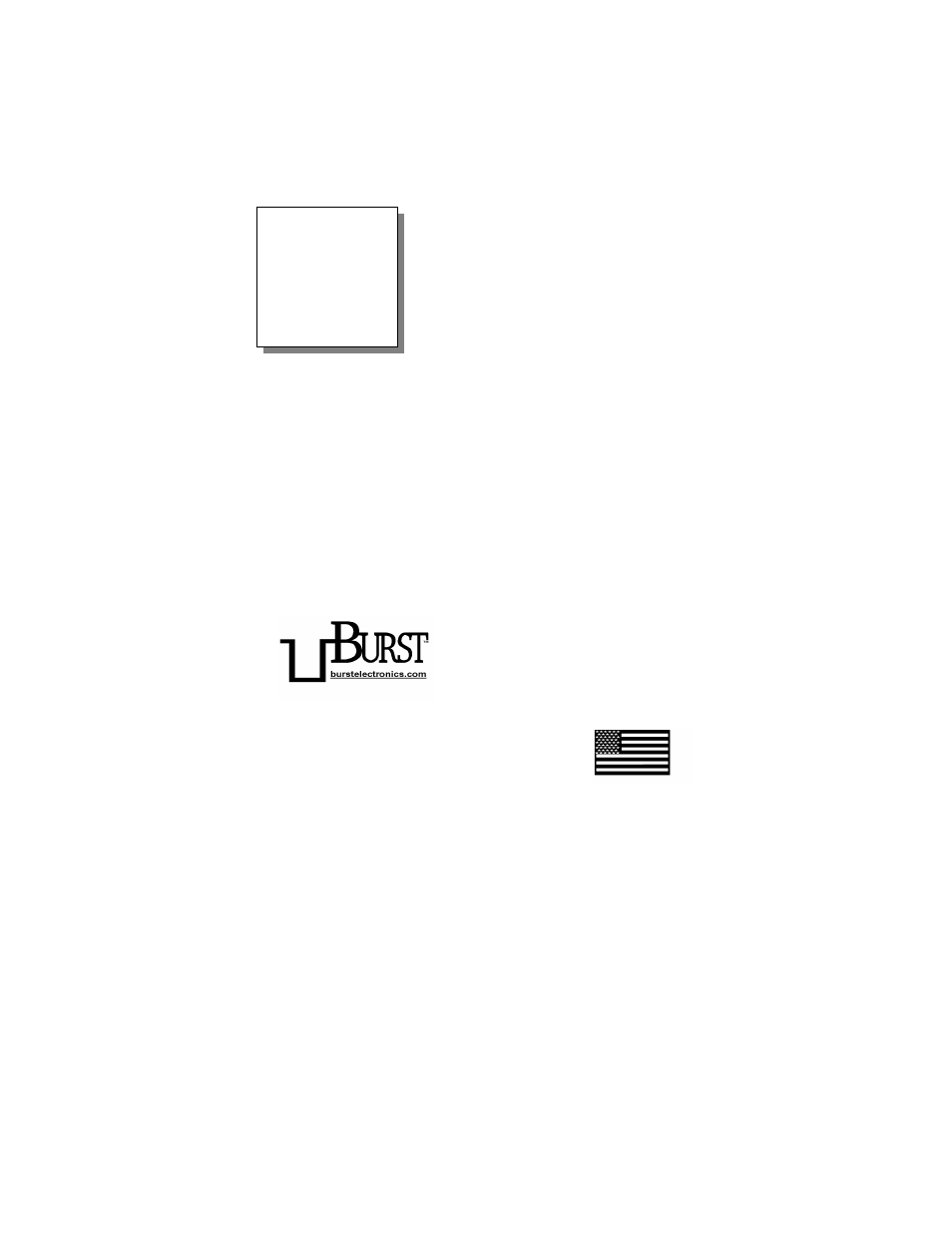 Burst Electronics SG-7 User Manual | 8 pages