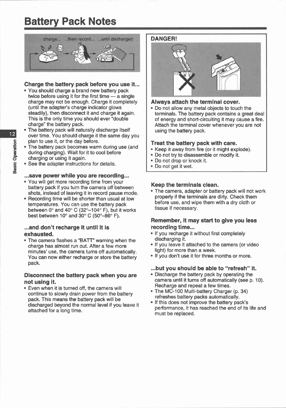 Pull out the lithium battery holder, Click the battery holder back into place, Installing the lithium battery | Canon E 700 User Manual | Page 14 / 47