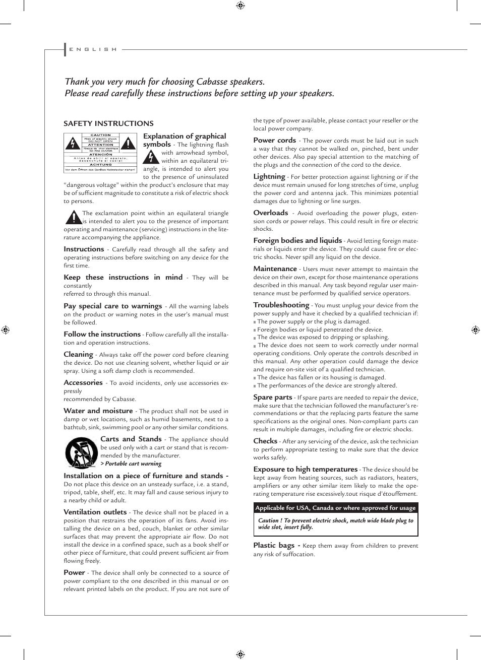 Cabasse MT31 User Manual | Page 8 / 16