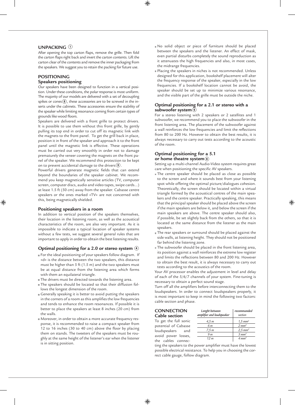 Cabasse MT31 User Manual | Page 9 / 16