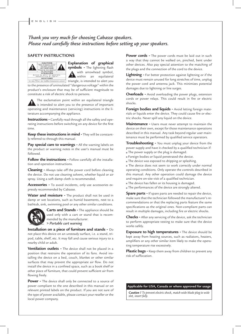Cabasse ANTIGUA IW User Manual | Page 9 / 16