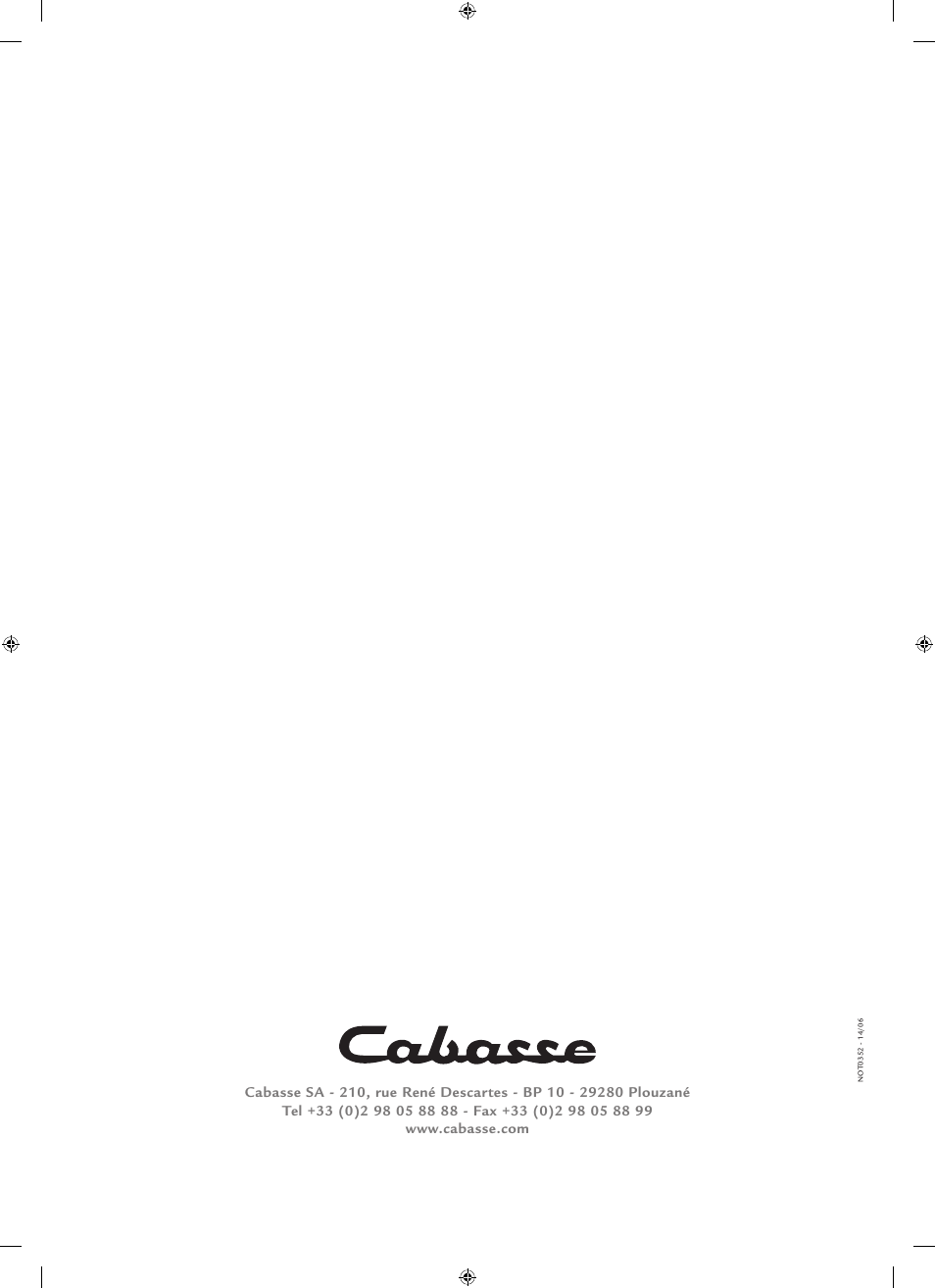 Cabasse MT32 User Manual | Page 16 / 16
