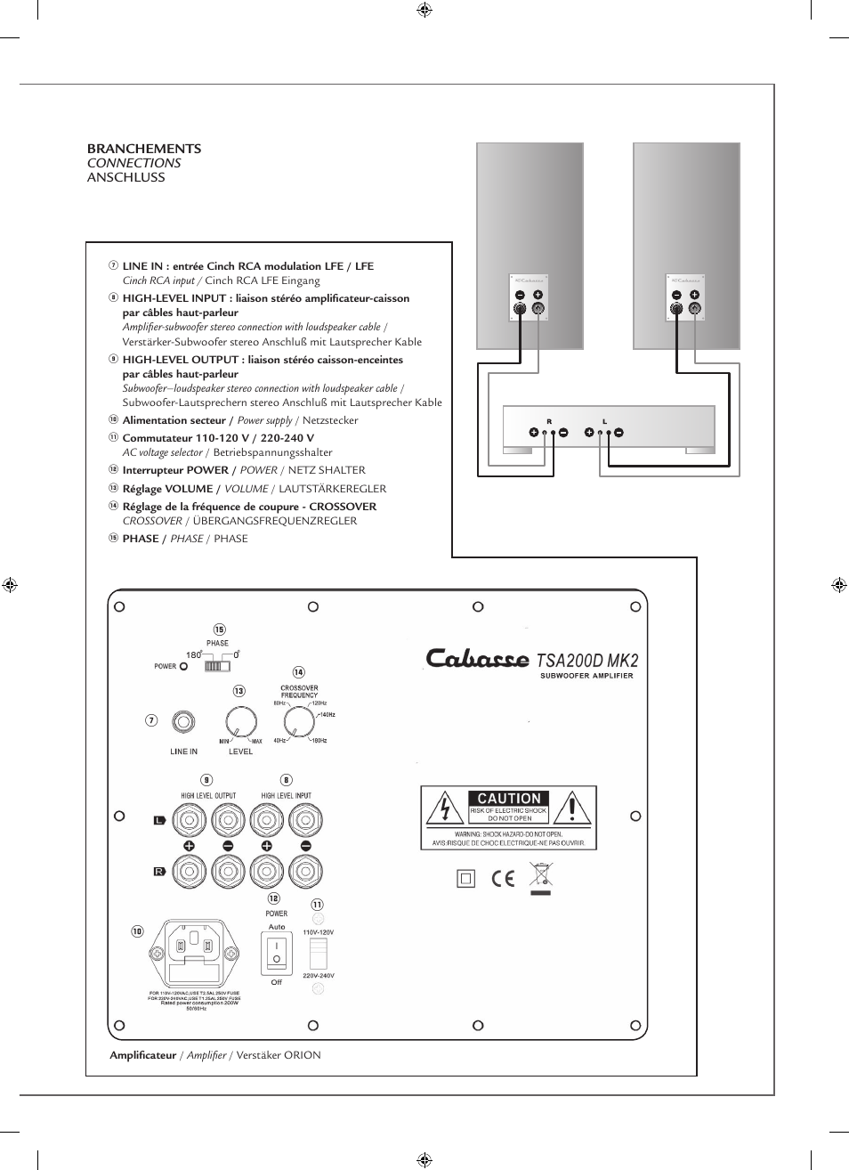 Cabasse MT32 User Manual | Page 3 / 16