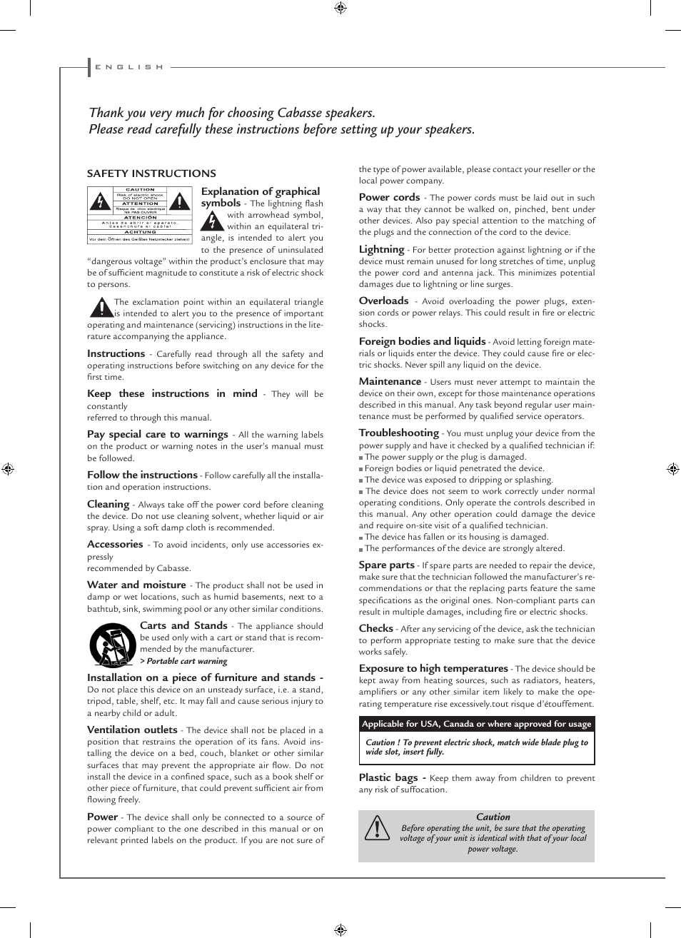 Cabasse MT32 User Manual | Page 8 / 16