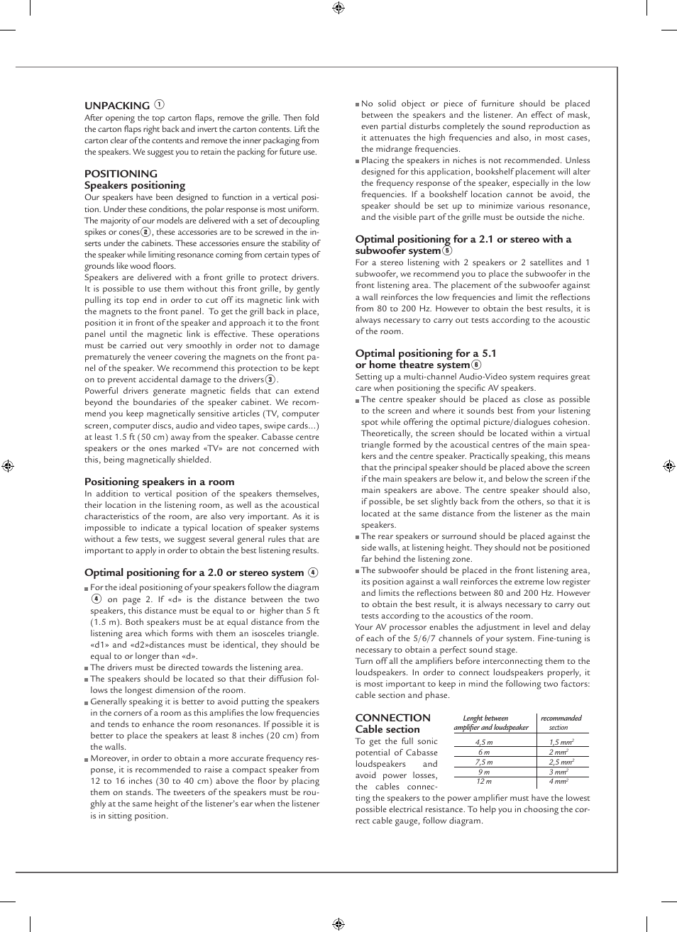 Cabasse MT32 User Manual | Page 9 / 16