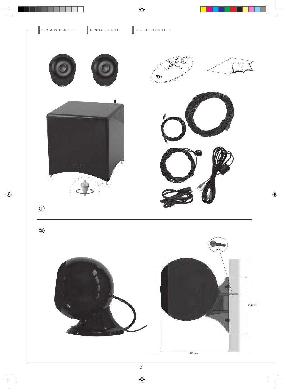 Cabasse STREAM 3 User Manual | Page 2 / 36