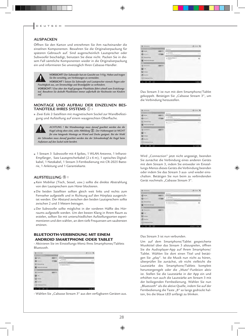 Cabasse STREAM 3 User Manual | Page 28 / 36