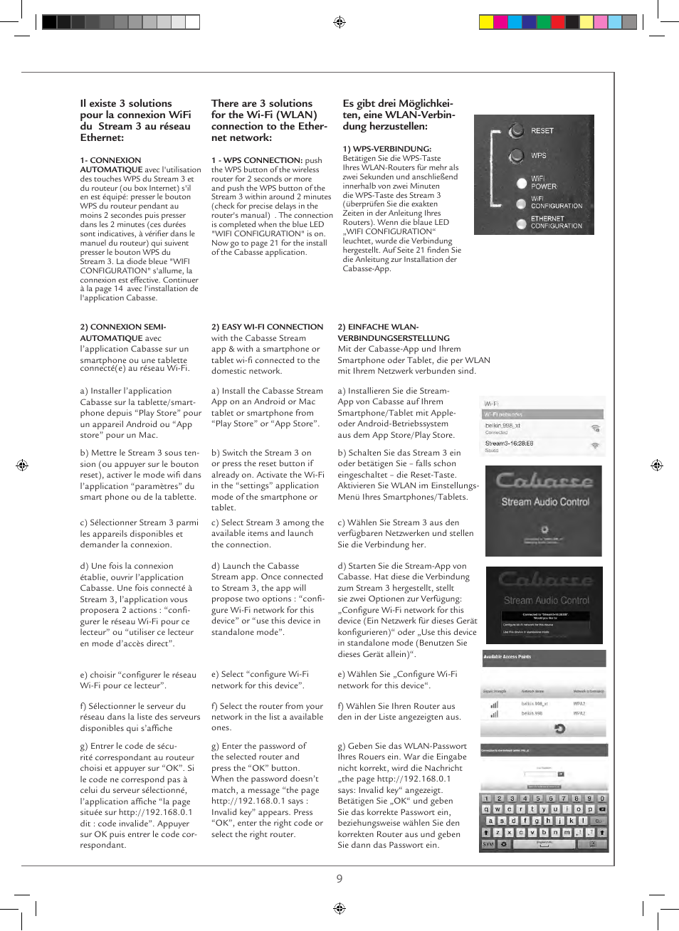 Cabasse STREAM 3 User Manual | Page 9 / 36