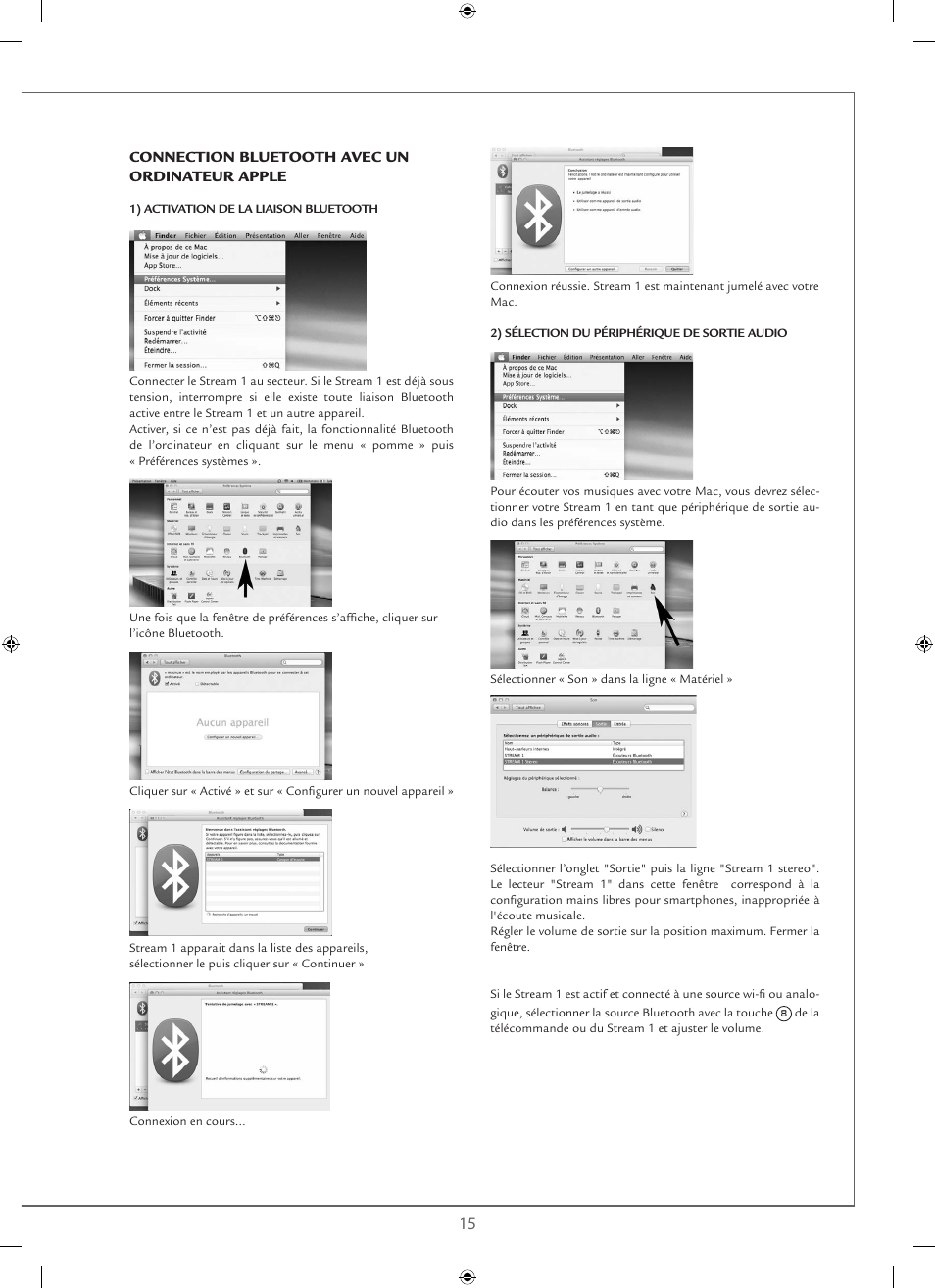 Cabasse STREAM 1 User Manual | Page 15 / 48