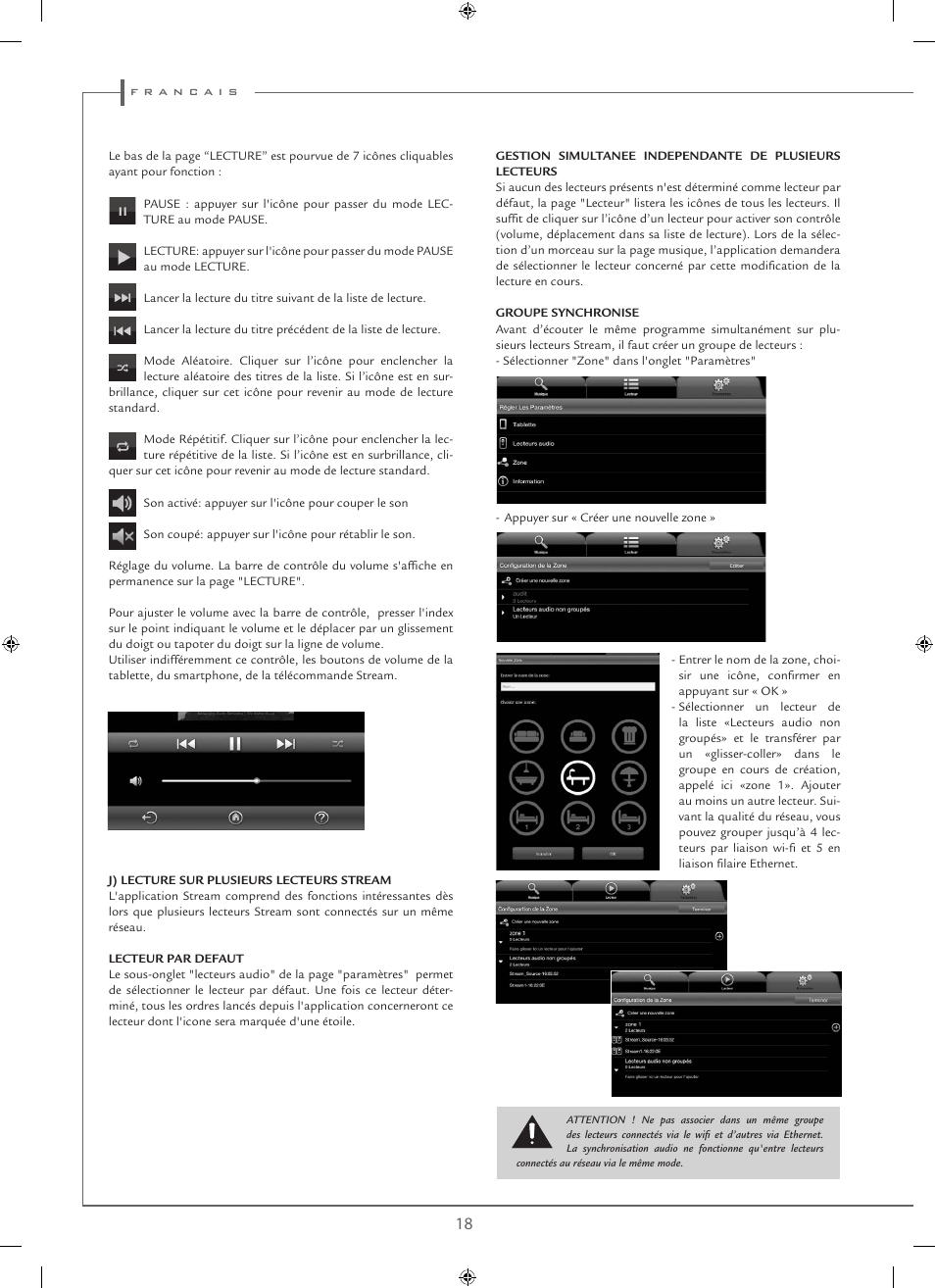 Cabasse STREAM 1 User Manual | Page 18 / 48