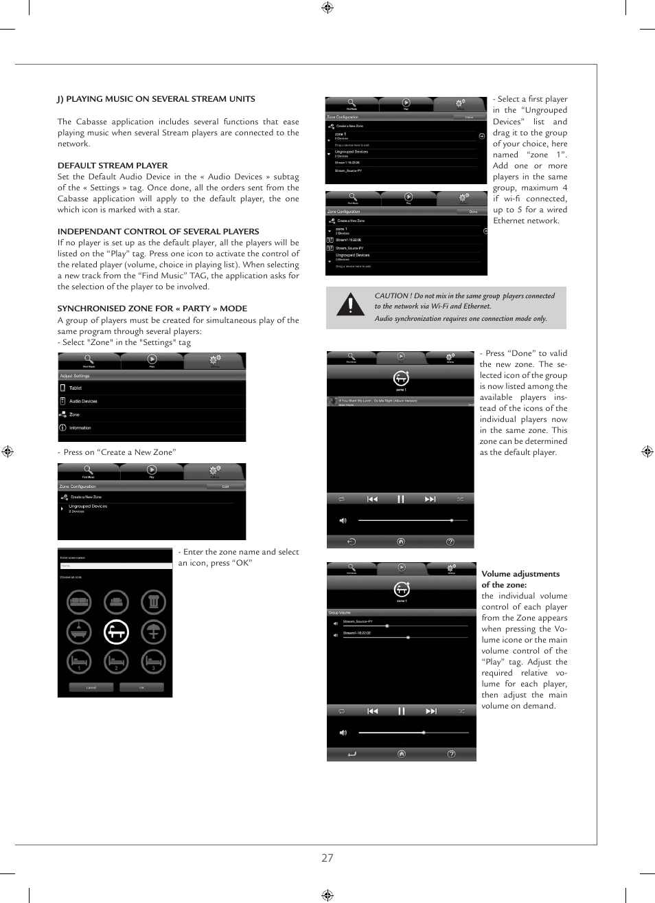 Cabasse STREAM 1 User Manual | Page 27 / 48